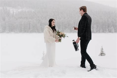 lake minnewanka winter wedding 027 | Banff Wedding & Elopement Photographer | Brittany Esther