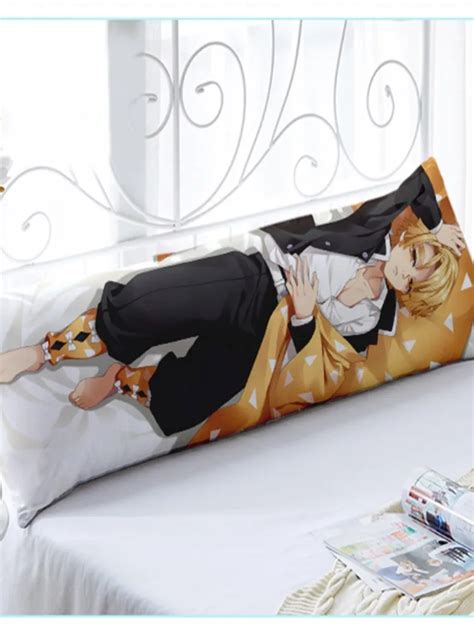 One Piece Body Pillow Case Roronoa Zoro Body Peach Skin Pillowcase