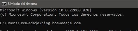 Qu Es Y Para Qu Sirve El Comando Ping Hoswedaje