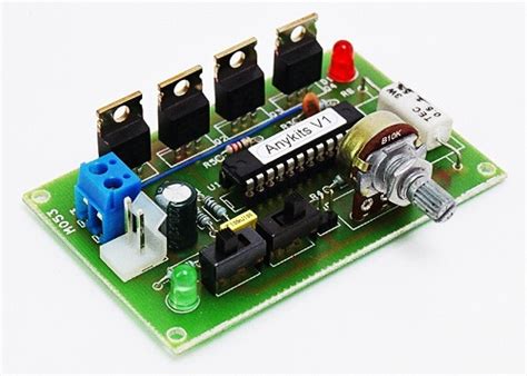 Dc Motor Direction Controller With Brake Using Mc Electronics