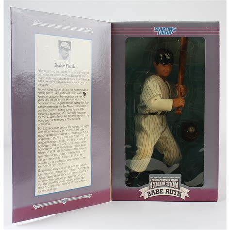 Babe Ruth Yankees LE Starting Lineup Cooperstown Collection Fully