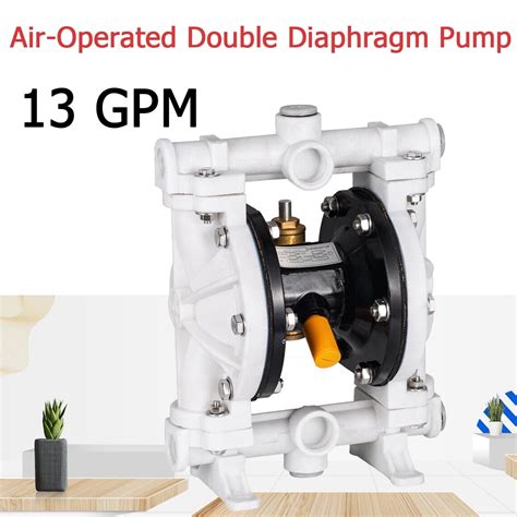 Sudeg Air Operated Double Diaphragm Pump Gpm For Chemical Water