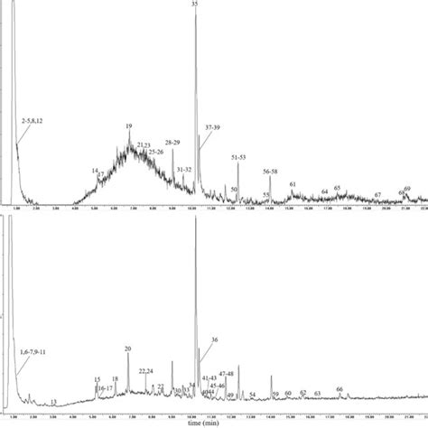 The Total Ion Chromatograms Of The Qbd By Uplc Qtof Msms A The