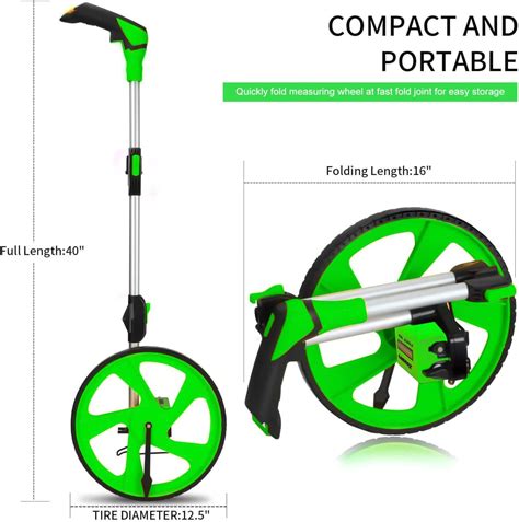 Buy Zozen Measuring Wheel Distance Measuring Wheel In Feet Wheel