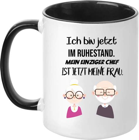 Tassenticker Ich Bin Jetzt Im Ruhestand Mein Einziger Chef Ist