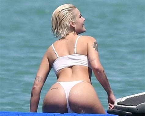 All Around Adult Halsey Thong Bikini Candid Photos