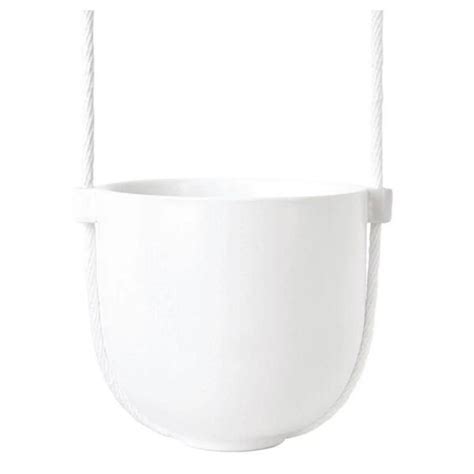 Vaso Suspenso Branco Corda Umbra Leroy Merlin