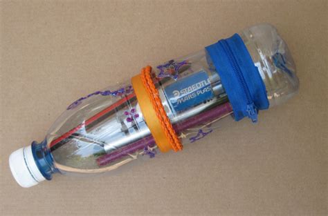 Turn Disposable Water Bottle Into Pencil Case Upcycling Tutorial Green Prophet