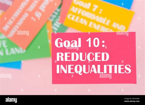 Goal 10 Reduced Inequalities The Sdgs 17 Development Goals