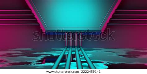 Gaming Background Abstract Wallpaper Cyberpunk Style Stock Illustration ...