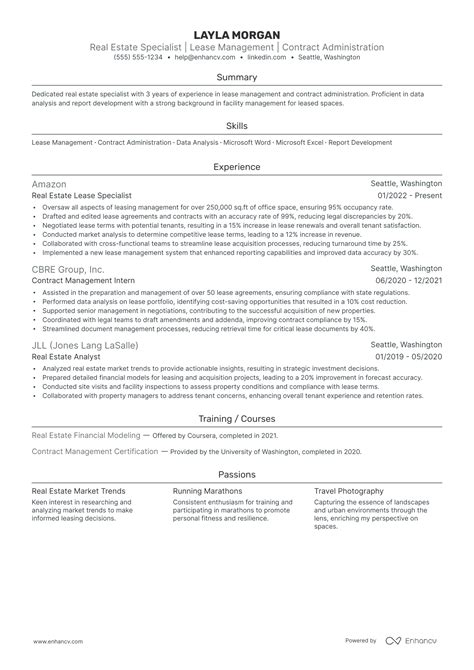 16 Successful Leasing Agent Resume Examples And Writing Tips For 2024