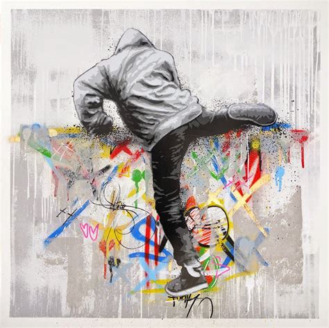 Martin Whatson Climber Limited Edition Hand Painted Screen Print