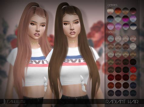 Leahlillith Radiant Hair Download Sims 4 Xviva