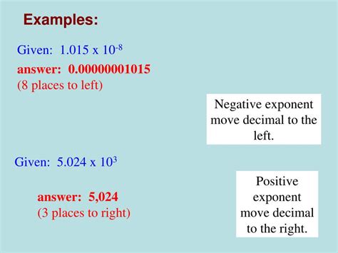 PPT Scientific Notation Is A Way To Express Very Small Or Very