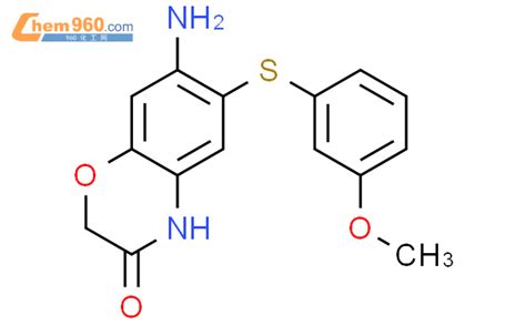 116862 28 3 2H 1 4 Benzoxazin 3 4H One 7 Amino 6 3 Methoxyphenyl