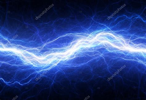 Blue Lightning Stock Photo By ©cappa 56406931