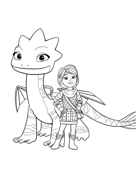 Dragons Rescue Riders Coloring Pages Seacoloring