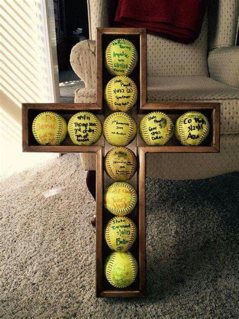 Softball Crafts Softball Cross Softball Room
