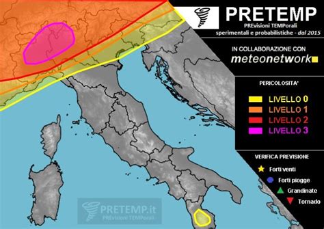 Allerta Meteo Forti Temporali Al Nord Domani Rischio Di Grandine