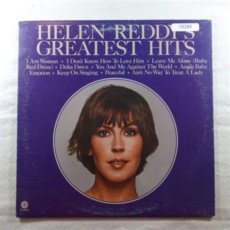 Helen Reddy Greatest Hits Record Album Vinyl Lp Ebay