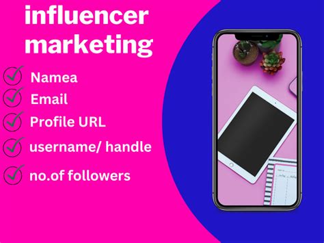 Instagram Influencers List Of Any Targeted Niche For Influencer Marketing Upwork