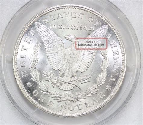 1885 Cc Morgan Silver Dollar Ms 63 Pcgs 9760