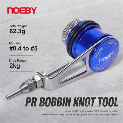 Noeby Pr Bobina Annodatore Gt Manopola Linea Di Pesca Filo Strumento