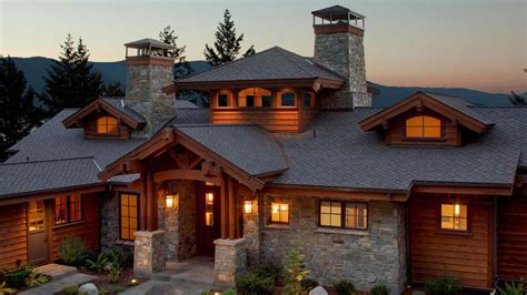 Mountain Home Taking Shape On Lake Pend Oreille Mountain Architects