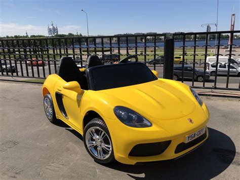 Детский электромобиль Porsche Cayman — купить недорого в магазине BVDSHOP
