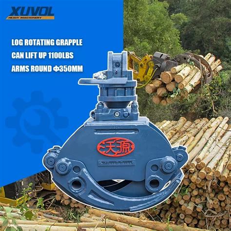 Rotator Grab Excavator Grab Forestry Machinery Hydraulic Timber