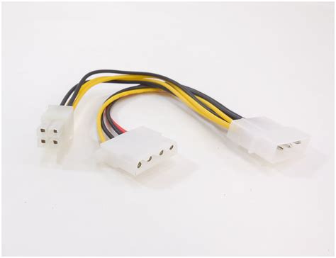 Переходник питания 2xMolex 4 Pin to 4 Pin CPU — купить в интернет ...