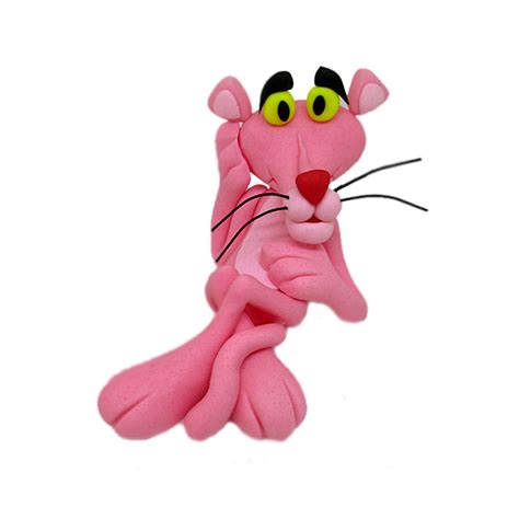 Pink Panter Figurine Art