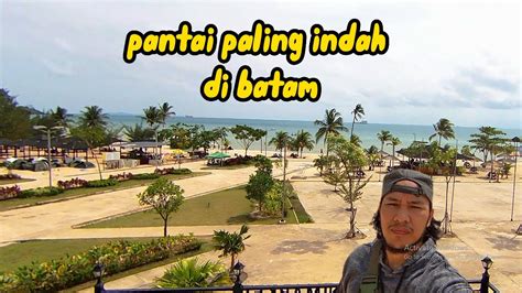 Pantai Pasir Putih Paling Eksotis Di Batam Pantai Glory Melur Youtube