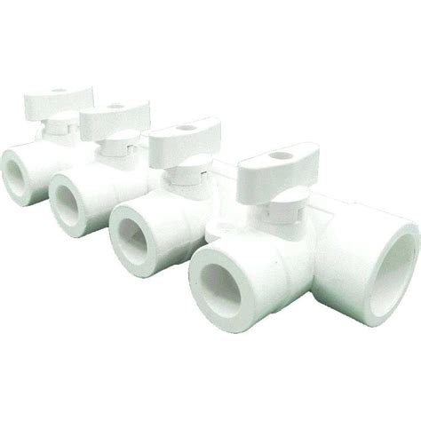 Коллектор с шаровыми кранами AQUALINK PP-R 32x20 5 выходов 3785 ...