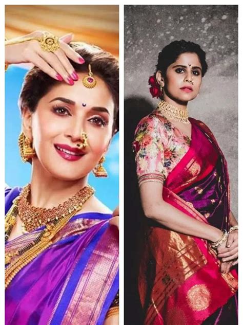 Marathi Actresses Who Stunned In Nauvari Saree Times Of India