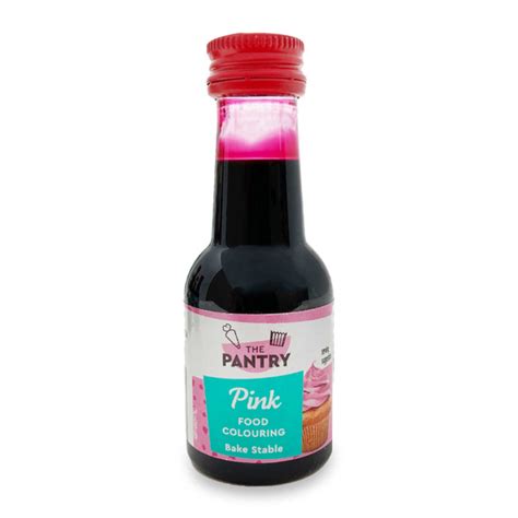 The Pantry Pink Food Colouring 38ml ALDI