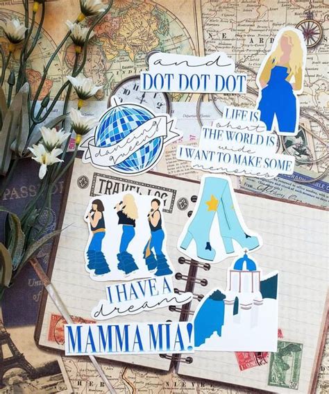 Mamma Mia Pack Of Stickers All Designed And Made By Me Express