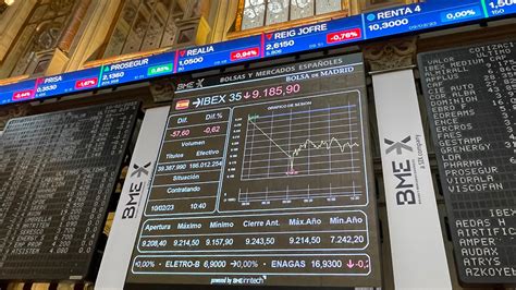 El Ibex Baja Un Lastrado Por Los Bancos