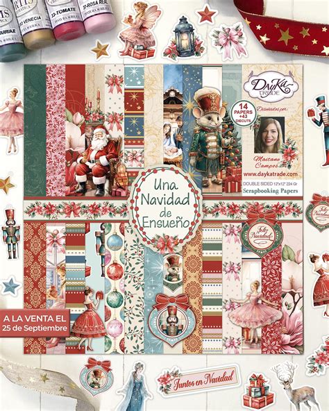 Colecci N Scrap Una Navidad De Ensue O Dayka Trade