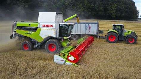 Der Neue Claas Lexion 7500 Die Ersten Einsätze Youtube