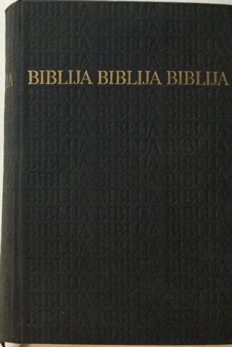 Biblija Stari I Novi Zavjet
