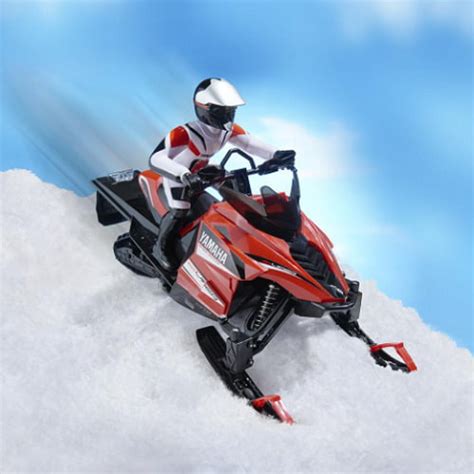 The Rc Snowmobile With Built In Suspension Working Lights And