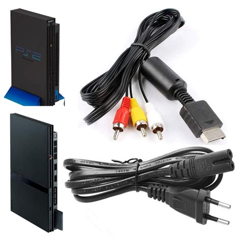 Kit De Cabos Para Console Ps Cabo Av Rca Cabo De For A Playstation