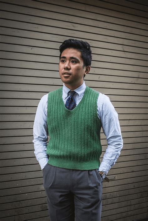 How To Style Sweater Vests For Men