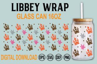 Halloween Libbey Glass Svg Files Graphic By Dl Studio Creative