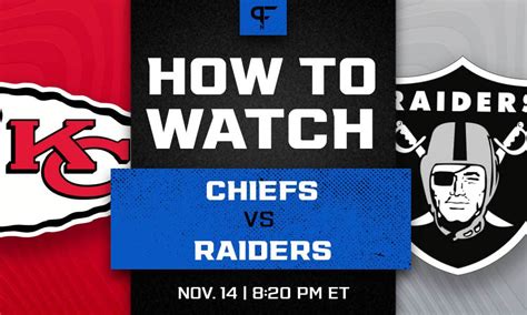 Chiefs Vs Raiders Prediction Pick Odds And How To Watch The Week 10