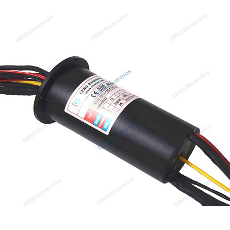 Electric Power Signal Fiber Optic Rotary Joint Slip Ring With Rs422 For Motion Simulator Fiber