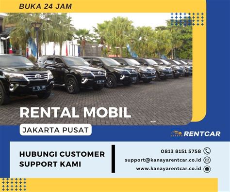 Rental Mobil Jakarta Pusat Amanah Terpercaya No 1