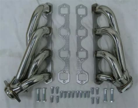 Small Block Ford 260 289 302 351w 50l Stainless Shorty Exhaust Headers