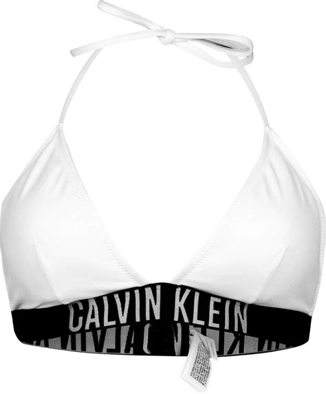 Calvin Klein Bralette Bathing Bikini Top Kw Kw White Ab